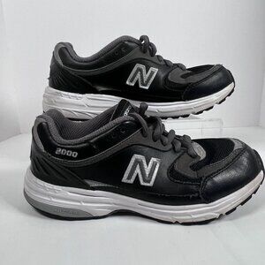 New Balance 2000 Special Edition Running Shoes Black Gray White‎ Womens 8